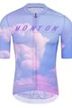 MONTON Cycling short sleeve jersey - EVENINGGLOW - pink/purple