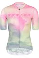 MONTON Cycling short sleeve jersey - MORNINGGLOW LADY - light green/pink/purple