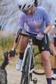 MONTON Cycling short sleeve jersey - EVENINGGLOW LADY - purple/light green/pink