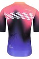 MONTON Cycling short sleeve jersey - CARDIN - pink/black/purple