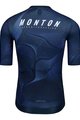 MONTON Cycling short sleeve jersey - POLESTAR - blue
