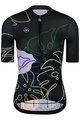 MONTON Cycling short sleeve jersey - JUNGLELEAF LADY - black/multicolour