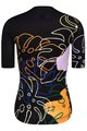 MONTON Cycling short sleeve jersey - JUNGLELEAF LADY - black/multicolour