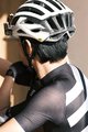 MONTON Cycling short sleeve jersey - SKULL III - white/black