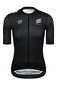 MONTON Cycling short sleeve jersey - SKULL III LADY - white/black