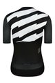 MONTON Cycling short sleeve jersey - SKULL III LADY - white/black