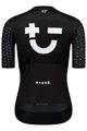 MONTON Cycling short sleeve jersey - SKULL SYMBOLS LADY - white/black