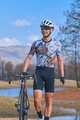 MONTON Cycling short sleeve jersey - SKULL PALETTE - orange/black/blue/grey/white