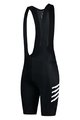 MONTON Cycling bib shorts - WEEKEND III LADY - black