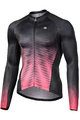 MONTON Cycling summer long sleeve jersey - SPIRIT SUMMER - pink