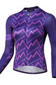 MONTON Cycling summer long sleeve jersey - SONIC LADY SUMMER - purple