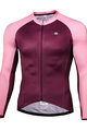 Monton Cycling summer long sleeve jersey - LEJO SUMMER - pink
