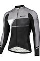 Monton Cycling winter long sleeve jersey - SIMPO WINTER - grey/black