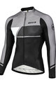 MONTON Cycling winter long sleeve jersey - SIMPO WINTER - grey/black
