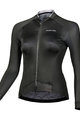 MONTON Cycling summer long sleeve jersey - YEIYO LADY SUMMER - black