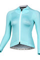MONTON Cycling summer long sleeve jersey - YEIYO LADY SUMMER - green