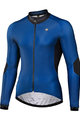 MONTON Cycling winter long sleeve jersey - CYCLANCE WINTER - blue