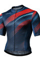 MONTON Cycling short sleeve jersey - MUSTANG - red/blue
