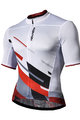 MONTON Cycling short sleeve jersey - FOCUS - white