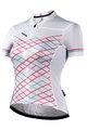 MONTON Cycling short sleeve jersey - BAMBOO LADY - white