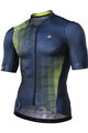 MONTON Cycling short sleeve jersey - FLEETING - black/yellow