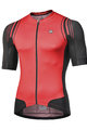 MONTON Cycling short sleeve jersey - SUNYI - red/black