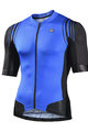 MONTON Cycling short sleeve jersey - SUNYI - black/blue