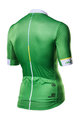 MONTON Cycling short sleeve jersey - COLORE PRIOGGIA - green