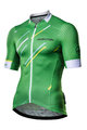 MONTON Cycling short sleeve jersey - COLORE PRIOGGIA - green