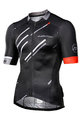 MONTON Cycling short sleeve jersey - COLORE PIOGGIA - black