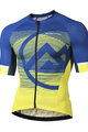 MONTON Cycling short sleeve jersey - MIRAGGIO - blue/yellow