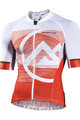 MONTON Cycling short sleeve jersey - MIRAGGIO - white/red