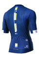 MONTON Cycling short sleeve jersey - MONDRIAN - blue/white