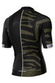 MONTON Cycling short sleeve jersey - SELVAGGIO - black
