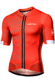 MONTON Cycling short sleeve jersey - SELVAGGIO - red