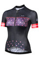 MONTON Cycling short sleeve jersey - MOUNTAIN TOP LADY - black