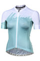 MONTON Cycling short sleeve jersey - BOUDARY LADY - white/green