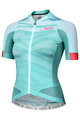 MONTON Cycling short sleeve jersey - FURIOUS WAVES LADY - turquoise