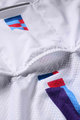 MONTON Cycling short sleeve jersey - MONDRIAN LADY - white