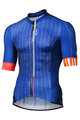 MONTON Cycling short sleeve jersey - GESSATO - blue