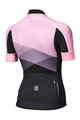 MONTON Cycling short sleeve jersey - MAGIC LAND LADY - pink/black