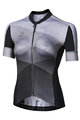 MONTON Cycling short sleeve jersey - MAGIC LAND LADY - grey/black