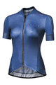 MONTON Cycling short sleeve jersey - ELF LADY - blue