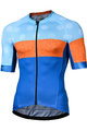 MONTON Cycling short sleeve jersey - CLIMBING FLOWER - blue