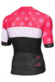 MONTON Cycling short sleeve jersey - CLIMBING FLOWER - black/pink