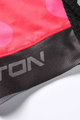 MONTON Cycling short sleeve jersey - CLIMBING FLOWER - black/pink