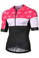 MONTON Cycling short sleeve jersey - CLIMBING FLOWER - black/pink