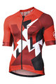 MONTON Cycling short sleeve jersey - CINDER - black/red/white