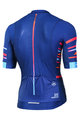 MONTON Cycling short sleeve jersey - SCIA - blue