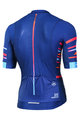 MONTON Cycling short sleeve jersey - SCIA - blue